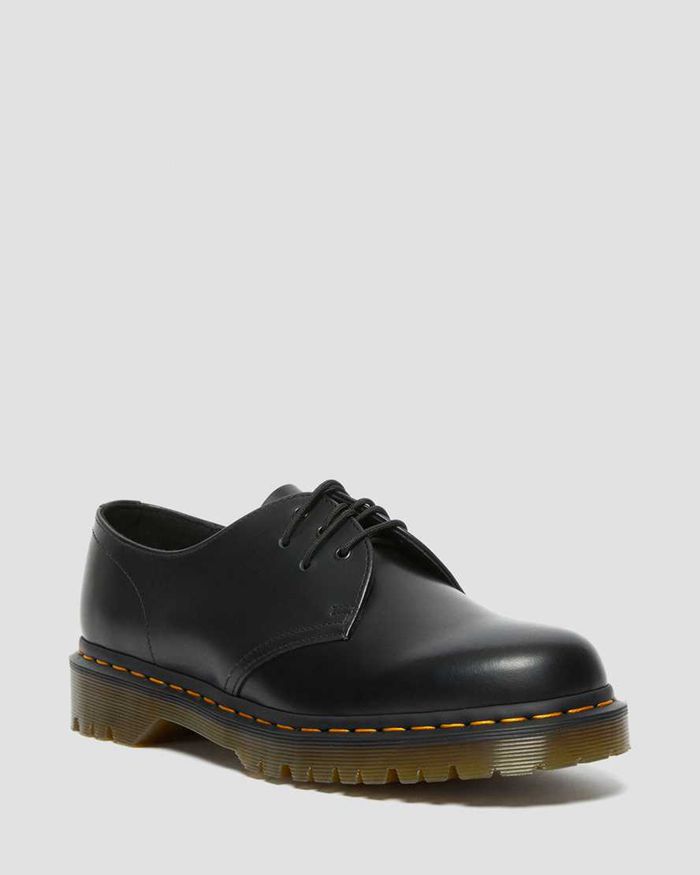 Dr Martens Oxfords Dame Svart 1461 Extreme Lace Læder 7560DXBTI